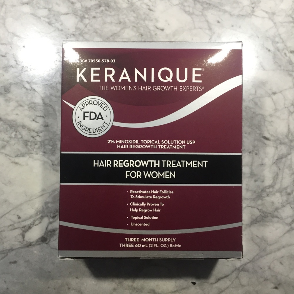 Keranique 90 Day Supply Hair Regrowth Treatment